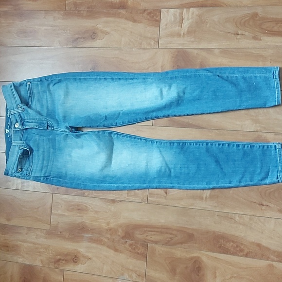 7 for all Mankind High Waist Ankle Gwenevere jeans 26 - Picture 10 of 10